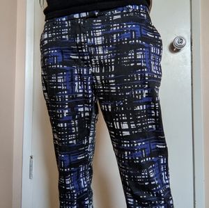 Printed Cotton Pants with pockets